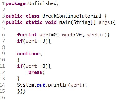 break continue java|schleife abbrechen java.